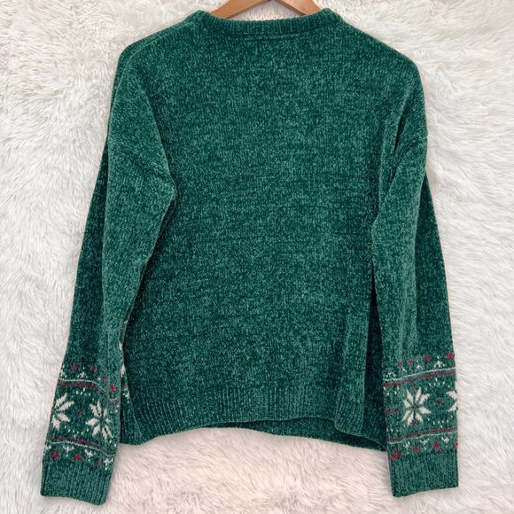 Happy Holidays Urban Heritage Women's Christmas Ugly Sweater So Elfin Cute M - Picture 7 of 9